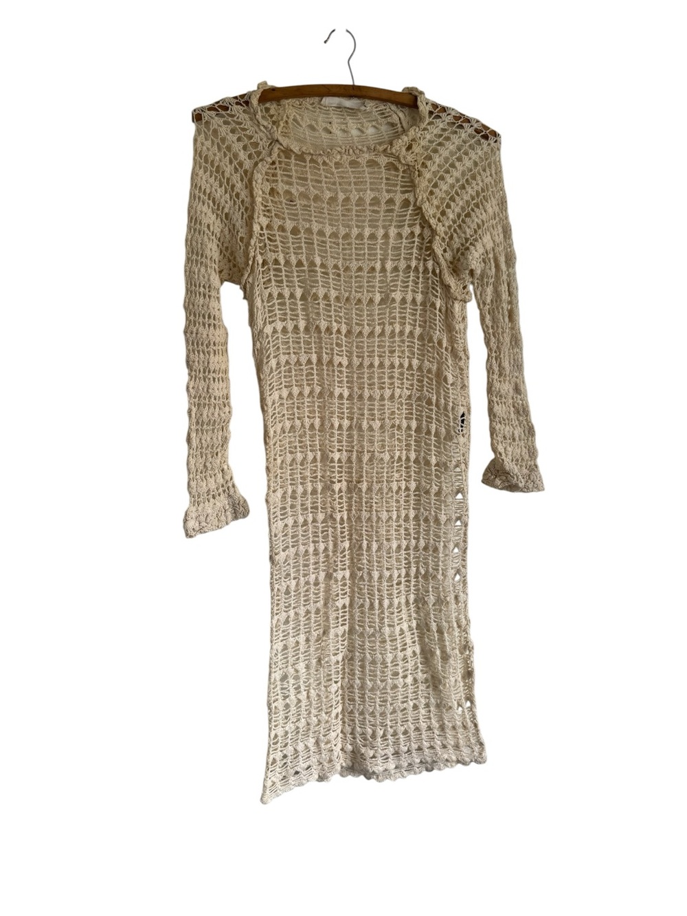 Isabel Marant Etoile Calice
Crochet Knit Dress Size 38/ XS
Sand Color Coverup